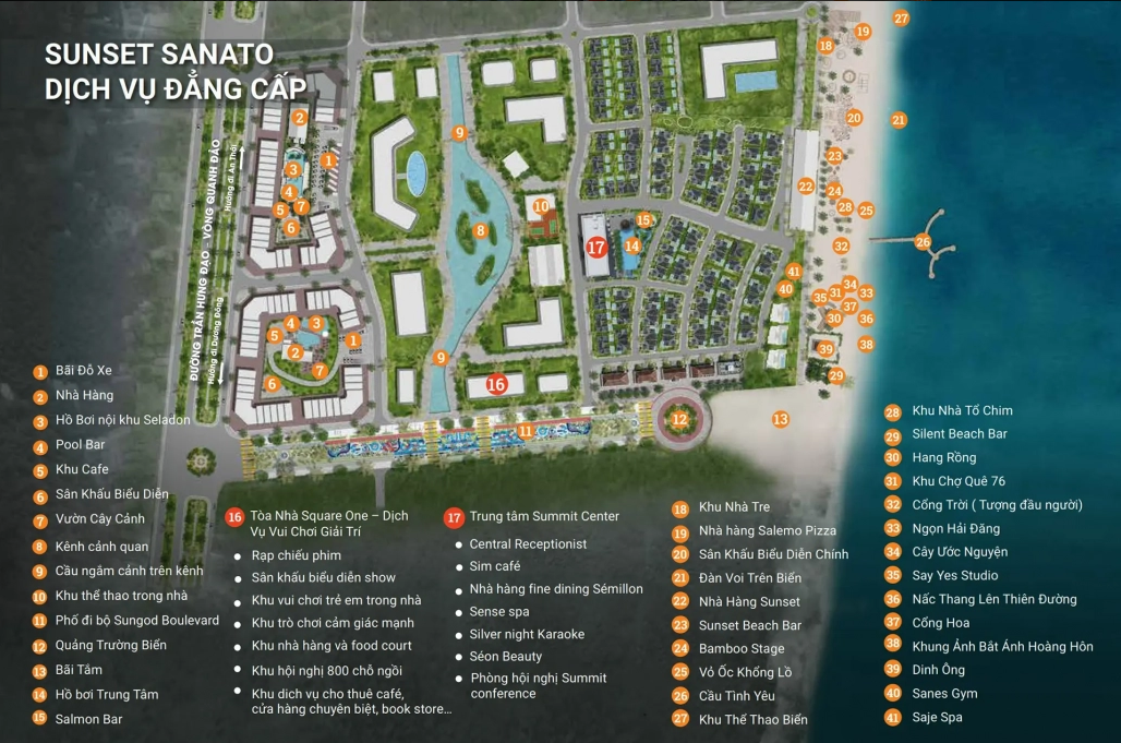 Tiện ích dự án  SELADON