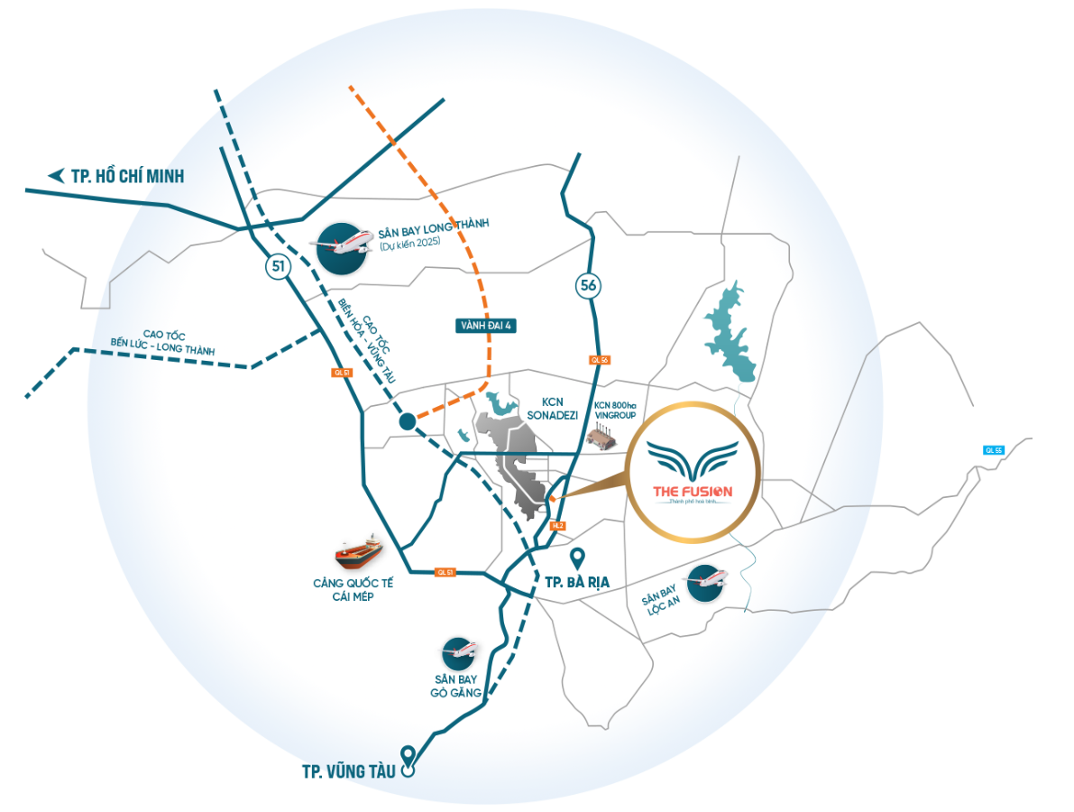 VỊ TRÍ THE FUSION